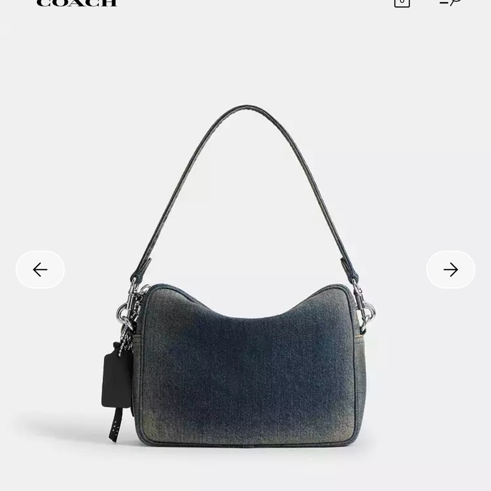 SOLD Coach Dakota Denim handbag - NWT - Picture 3 of 10